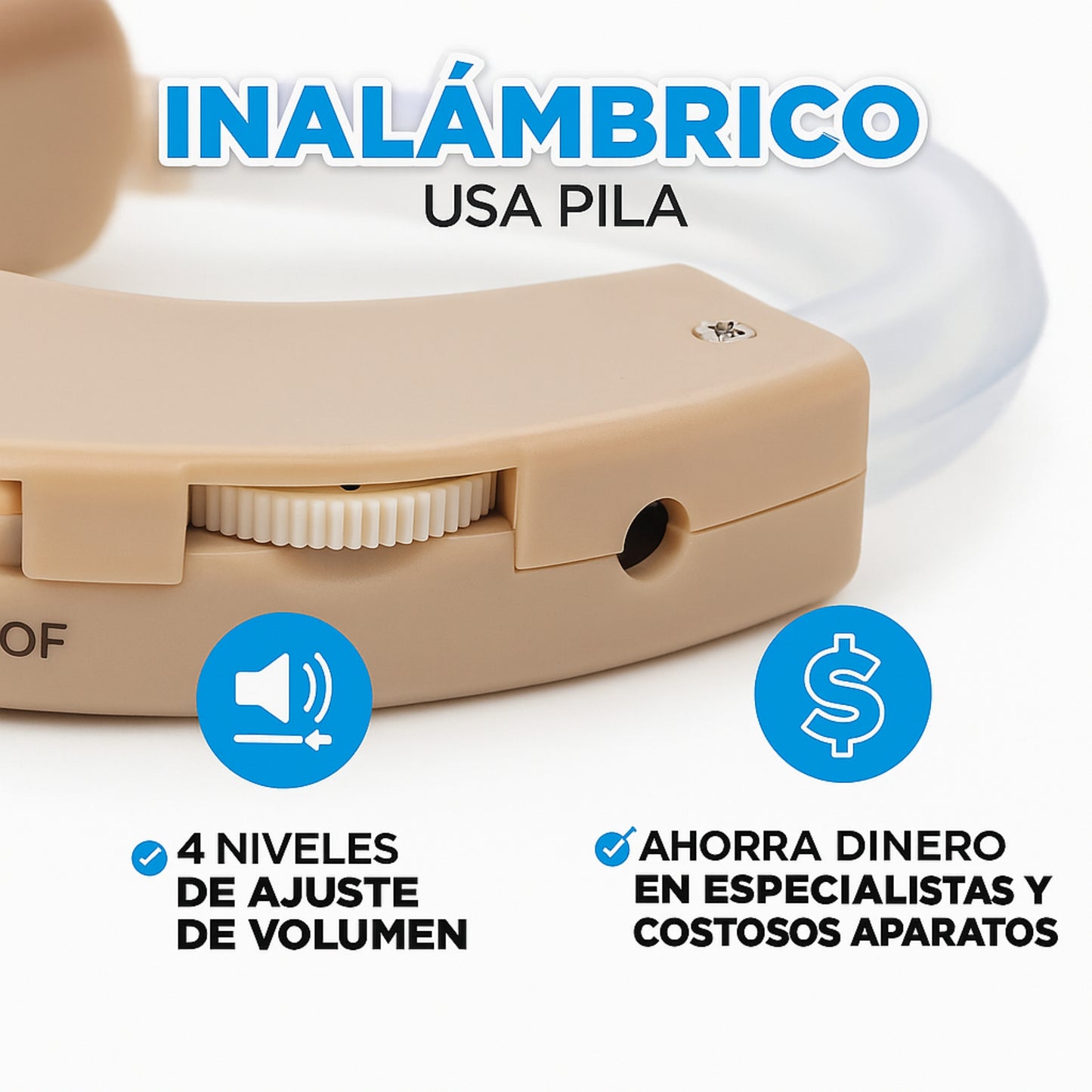 Amplificador de Oído – Escucha con claridad todo lo que antes te perdías